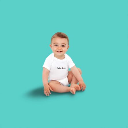 Body Bébé Bio "Baba Ino" brodé – Douceur & Style – Image 2
